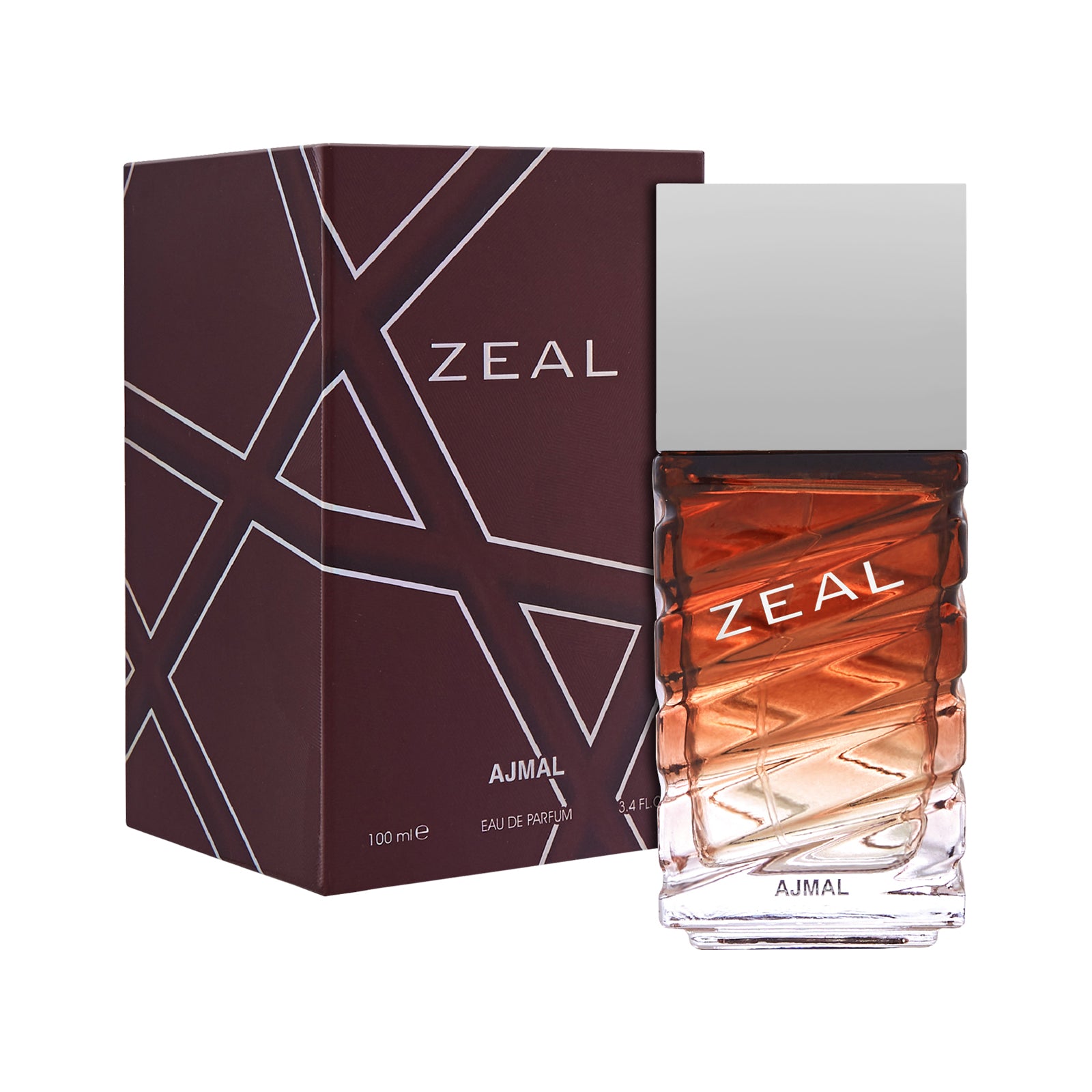 Zeal Eau De Parfum 100ML Spicy Perfume Gift For Men - Made In Dubai (Online Exclusive)